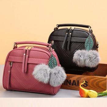 PU Leather Lady Handbag For Women Girl Tassel Messenger Bags Many Style Bolsa Ladies Fashion Hot Sale Crossby Shoulder Bag
